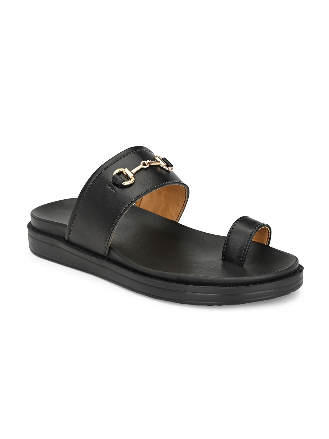 

Eego Italy Men Comfort Sandals, Black