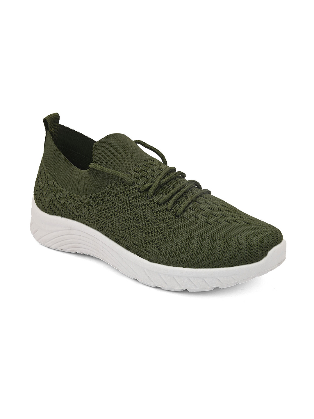 

KRAASA Women Mesh Running Shoes, Green