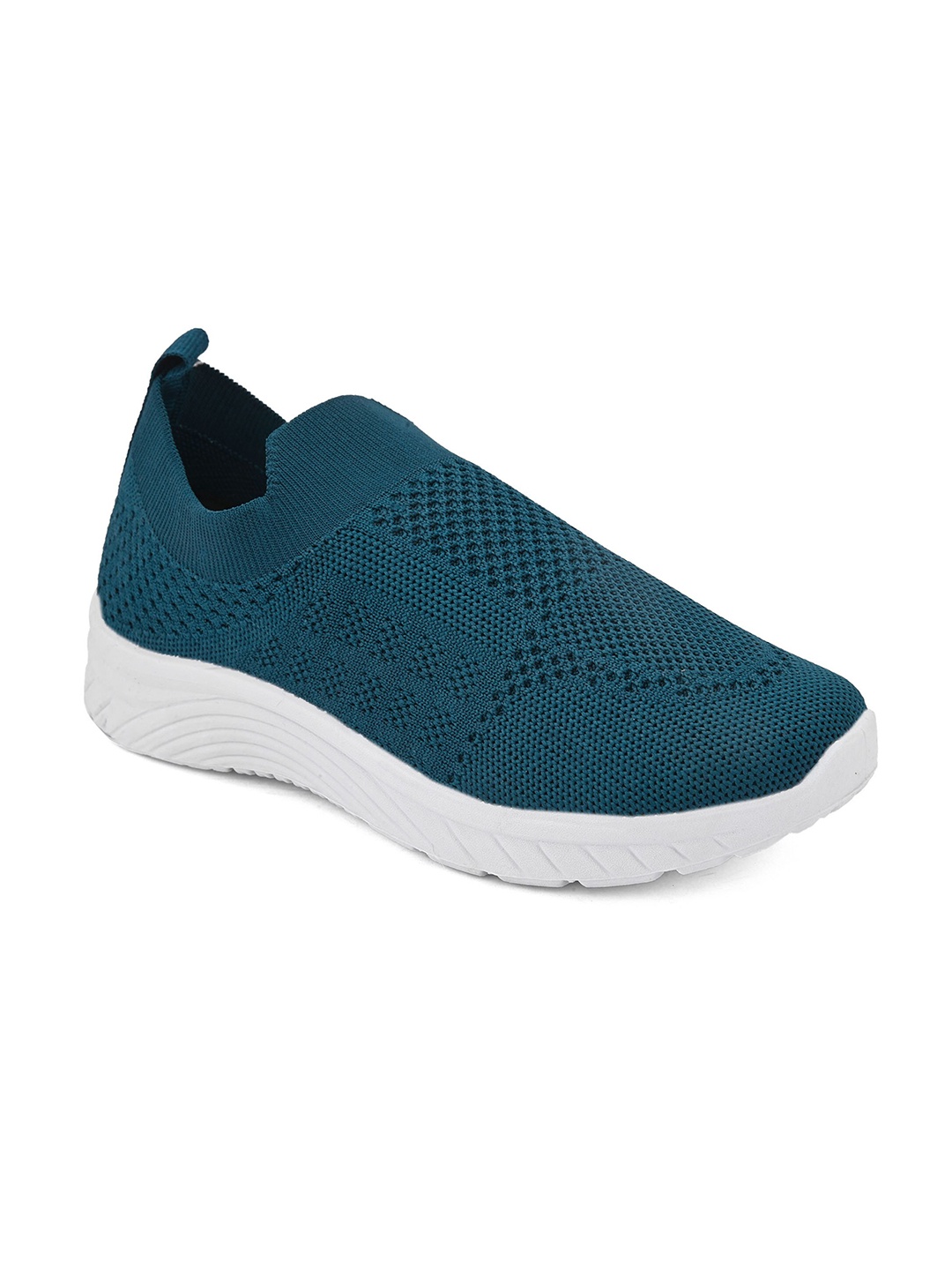 

KRAASA Women Mid-Top Mesh Running Shoes, Blue