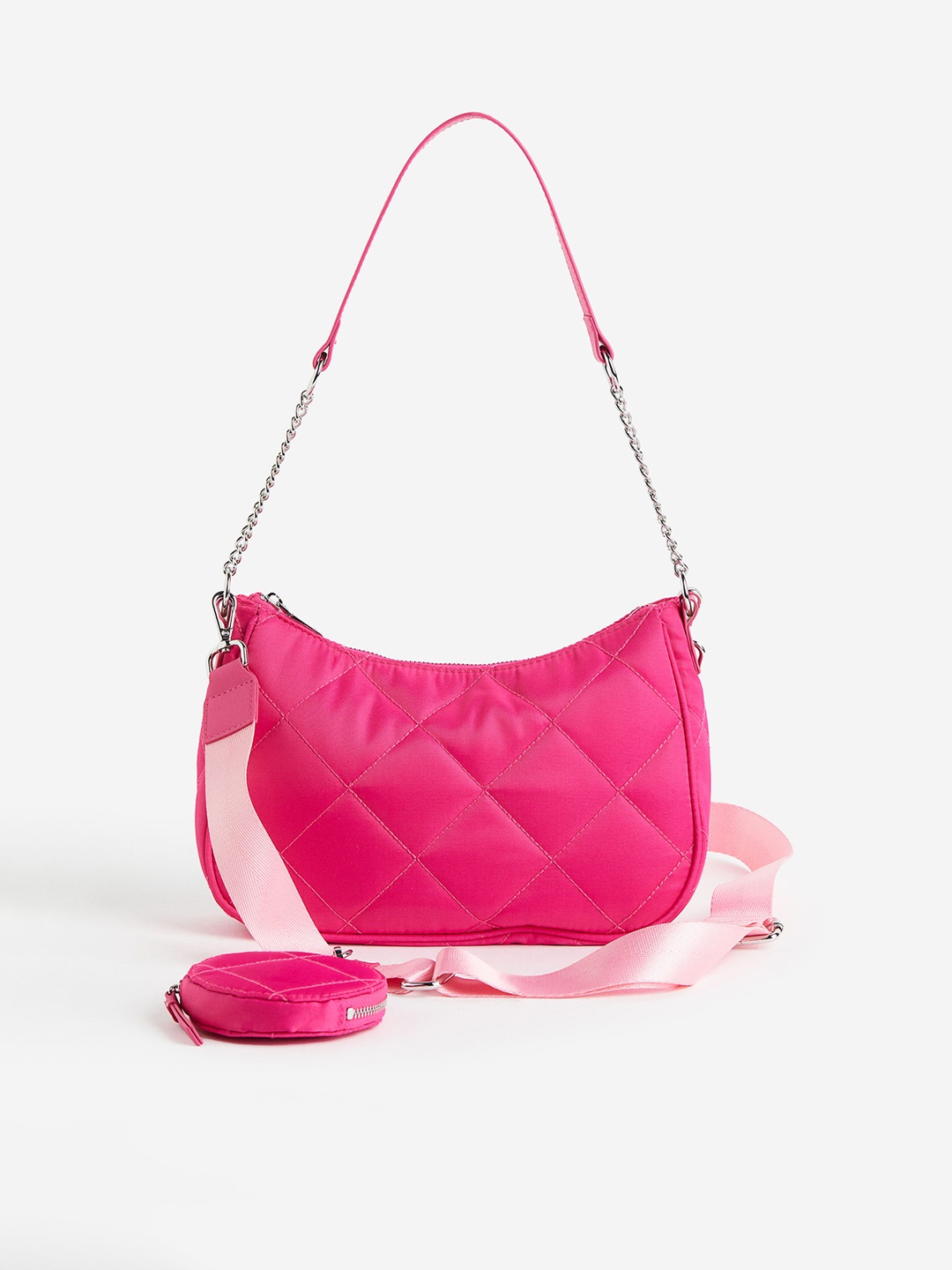 

H&M Women Shoulder Bag and Pouch, Pink