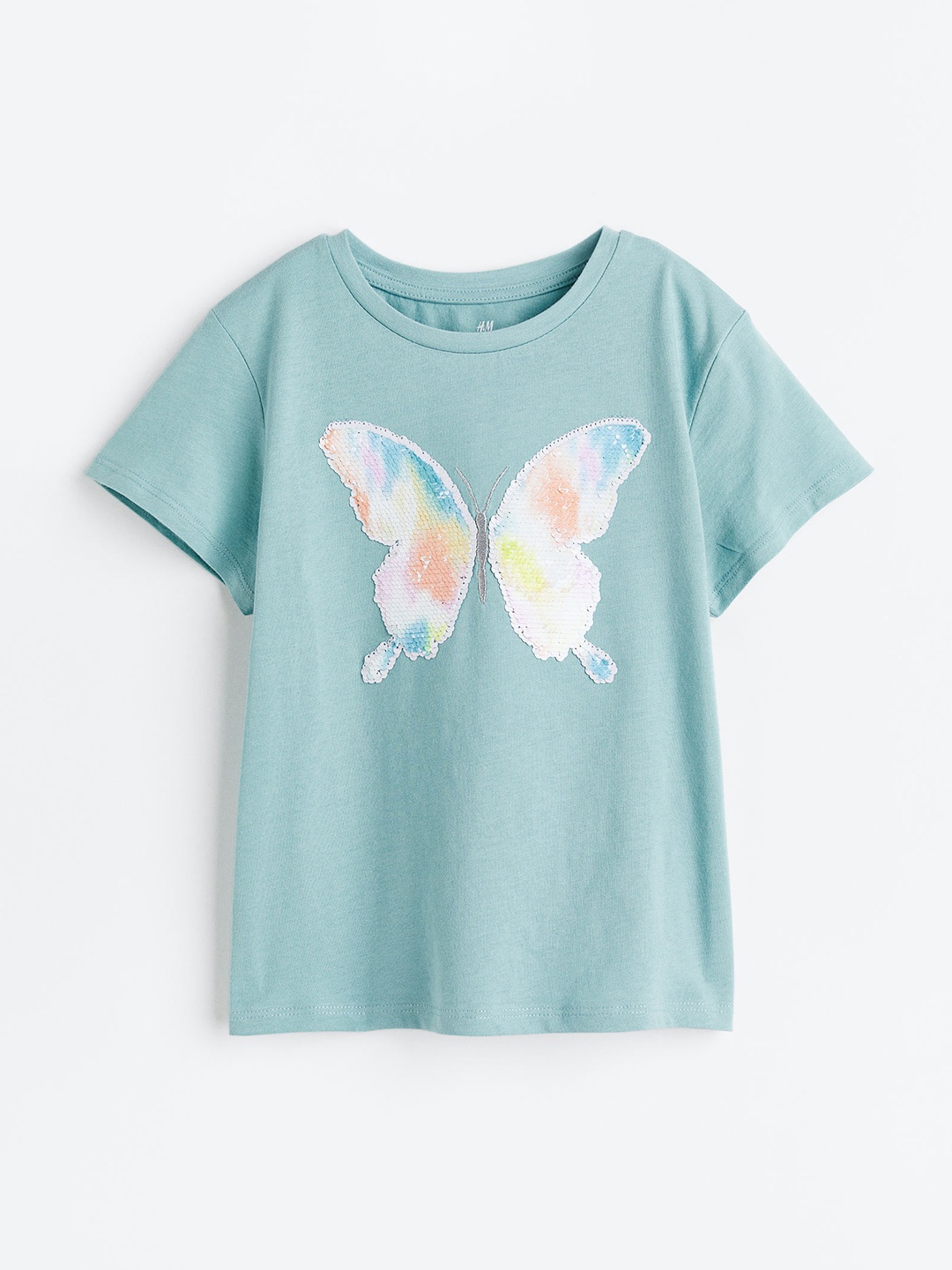 

H&M Girls Top, Turquoise blue