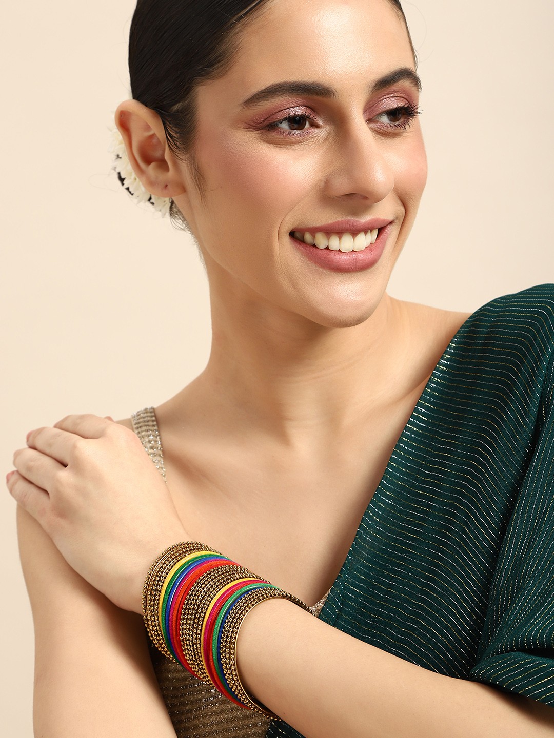 

Anouk Set Of 26 Bangles, Multi