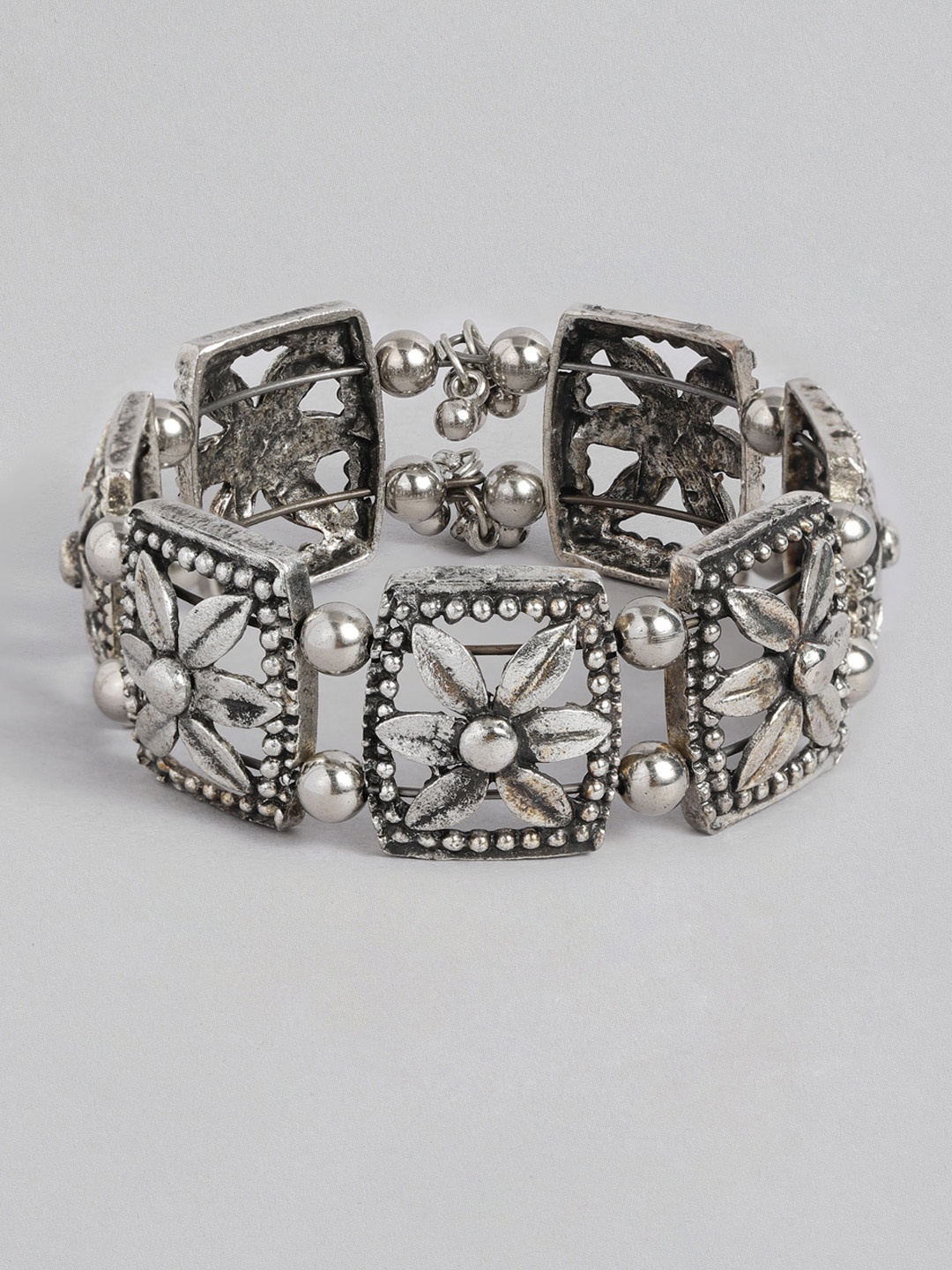 

Anouk Women Oxidised Cuff Bracelet, Silver