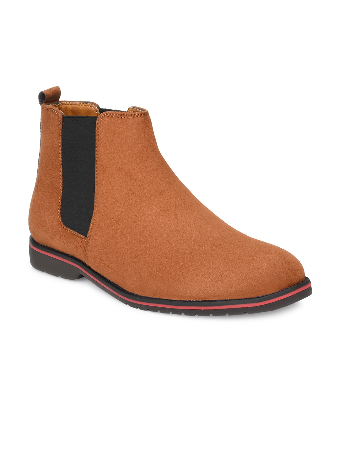 

Eego Italy Men Mid-Top Chelsea Boots, Tan