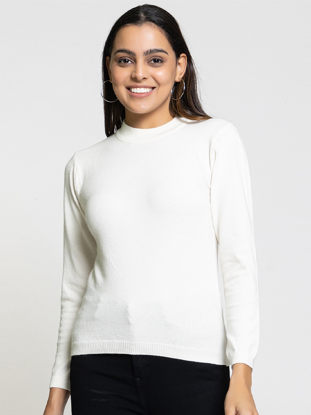 

FEMEA Women Pullover, Off white