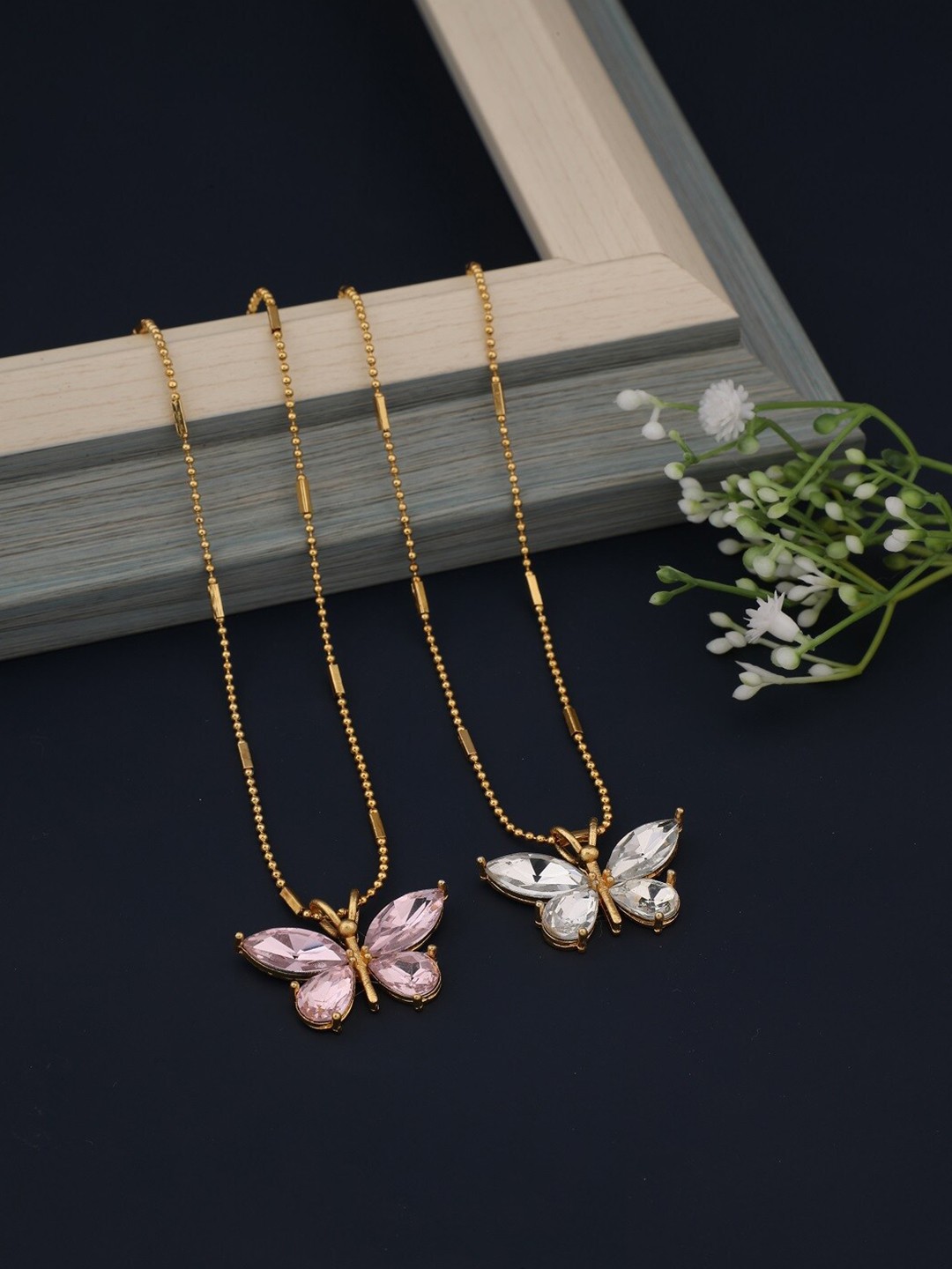 

Vita Bella Pack of 2 Gold-Plated Necklace