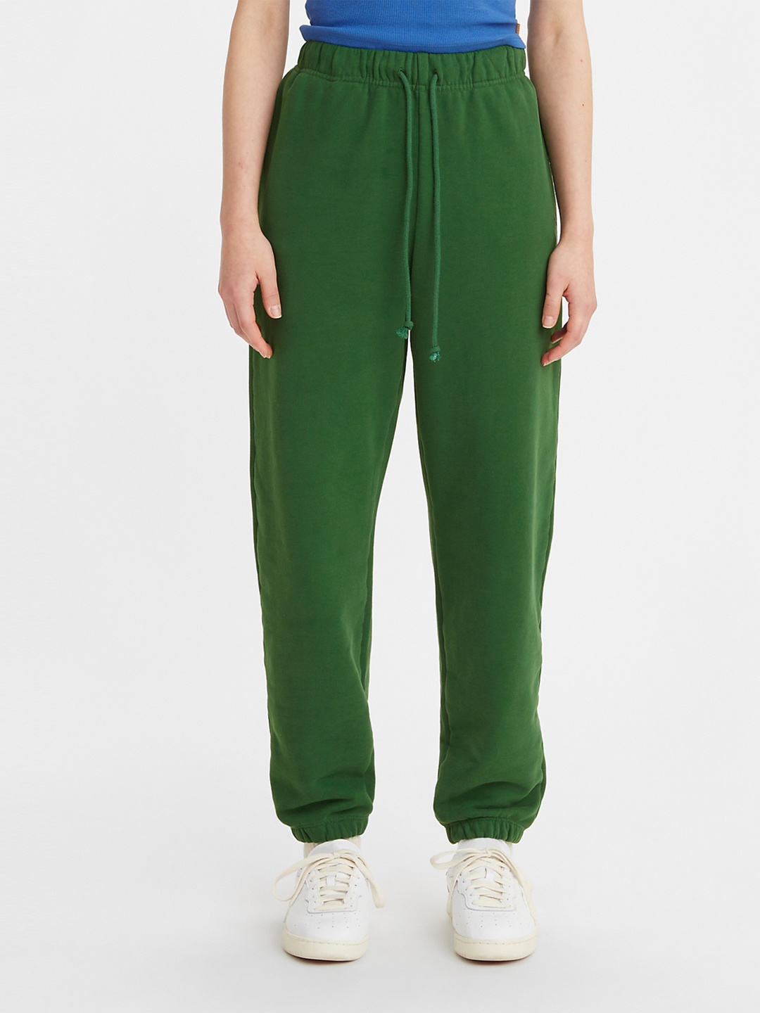 

Levis Women Pure Cotton Joggers, Green
