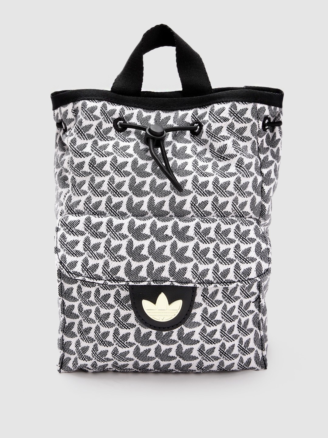 

ADIDAS Originals Women Brand Logo Textured Mini Backpack - 2.5 L, White