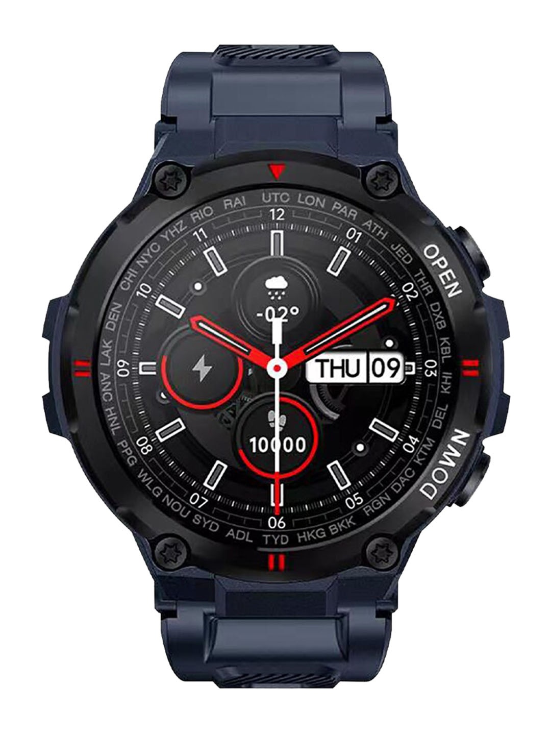 

JUST CORSECA Ray K'ANAB!S Calling Smart Watch, Blue