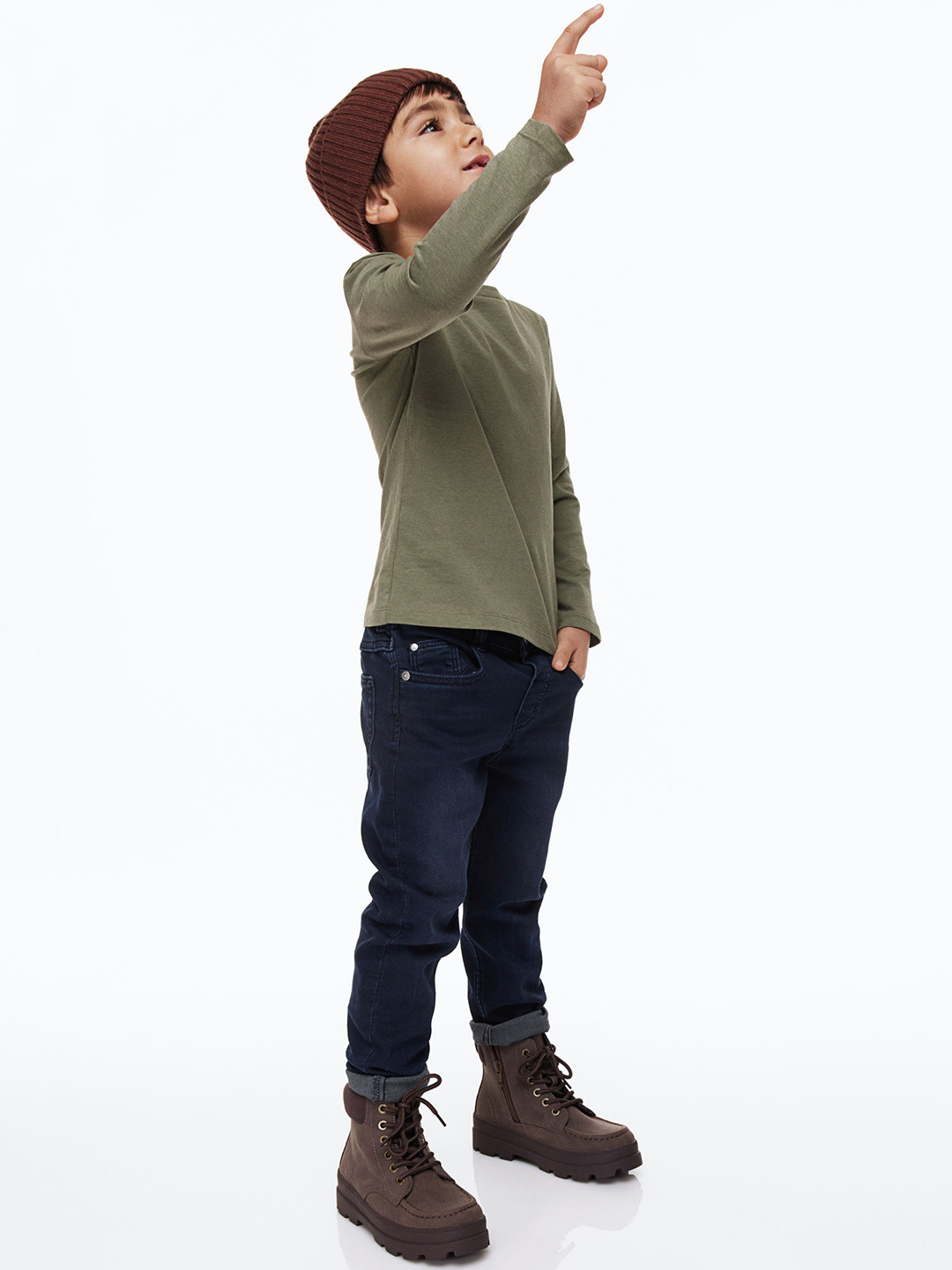 

H&M Boys Relaxed Fit Super Soft Jeans, Blue