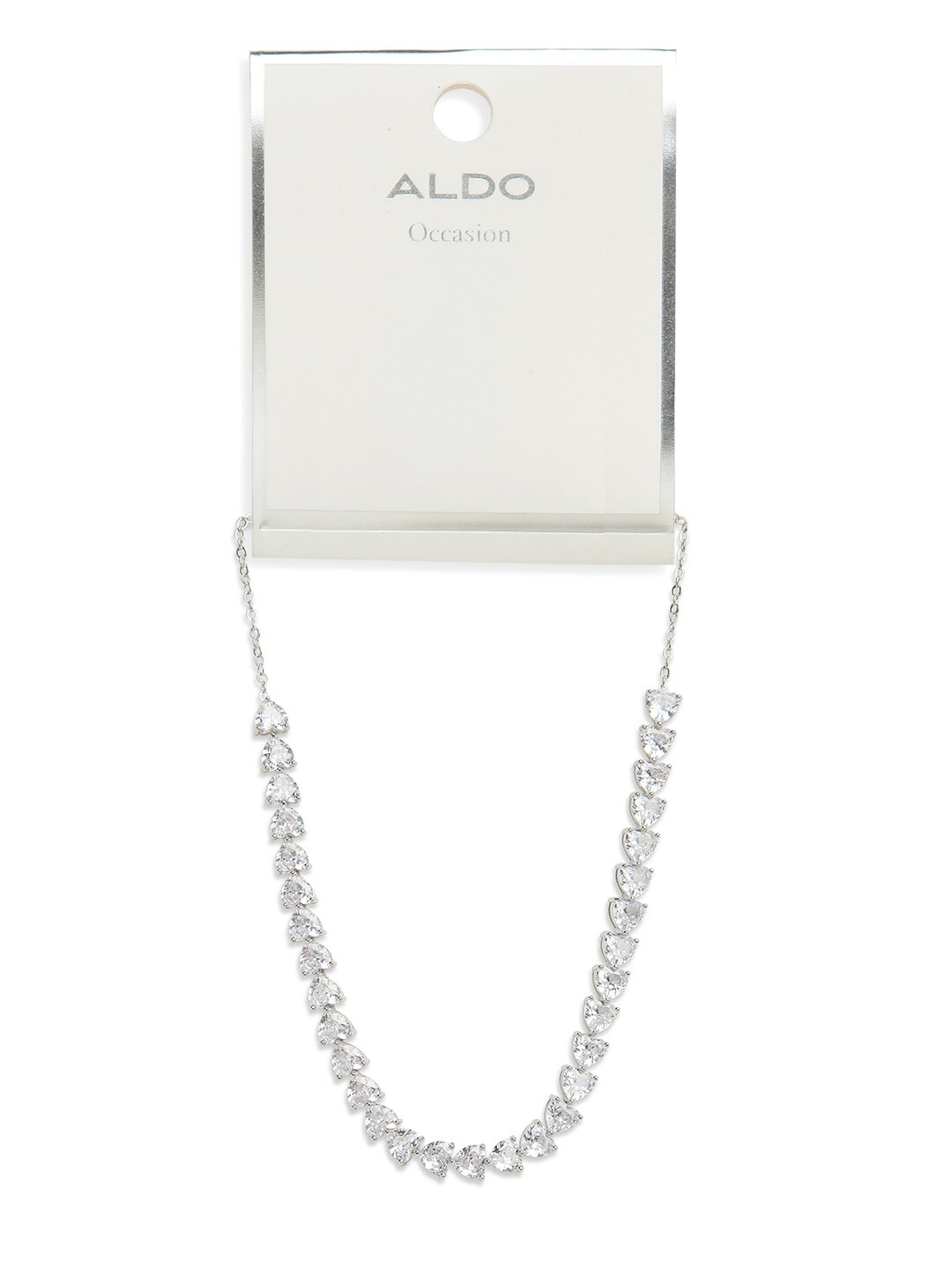 

ALDO Lobster Closure Necklace, Silver