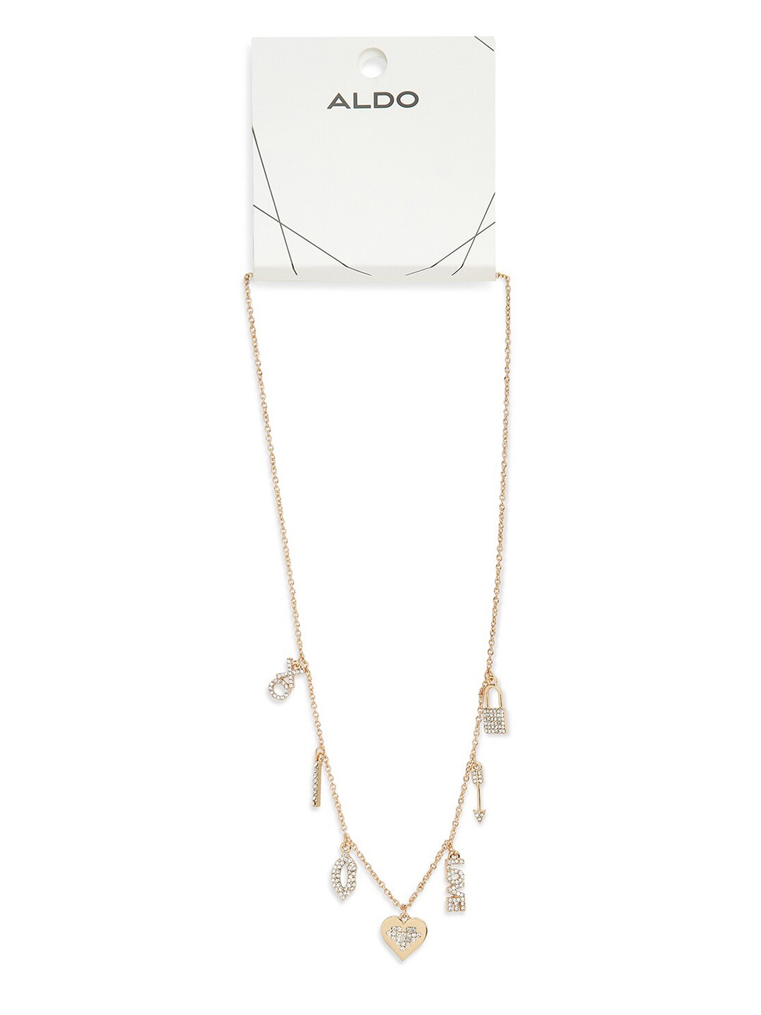 

ALDO Lobster Closure Necklace, Gold