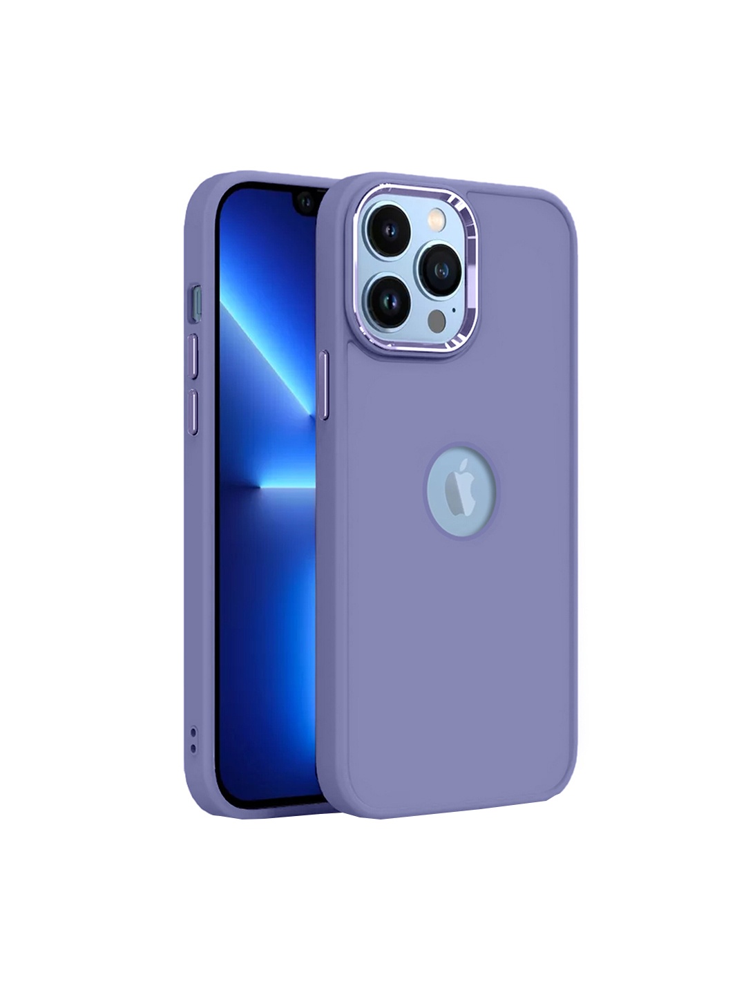 

Karwan Anti Skid iPhone 11PROMAX Phone Back Case, Purple
