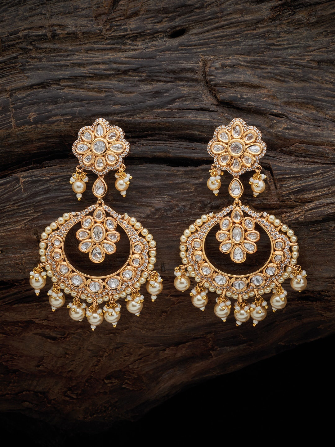 

Kushal's Fashion Jewellery Contemporary Drop Earrings, White