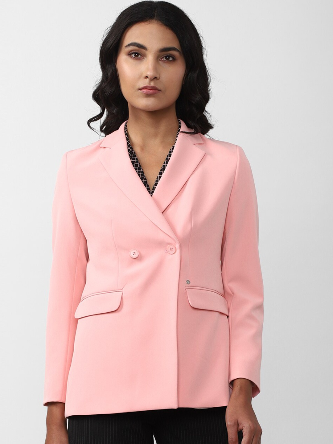 

Van Heusen Woman Women Double-Breasted Blazer, Pink