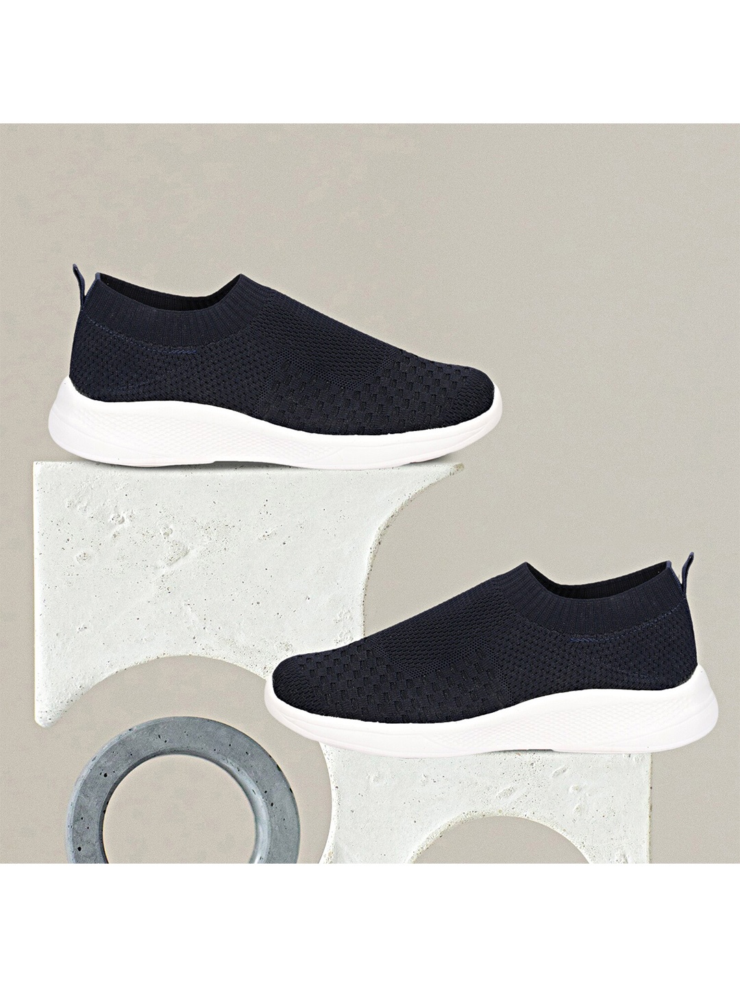 

KRAASA Men Mesh Running Sports Shoes, Blue