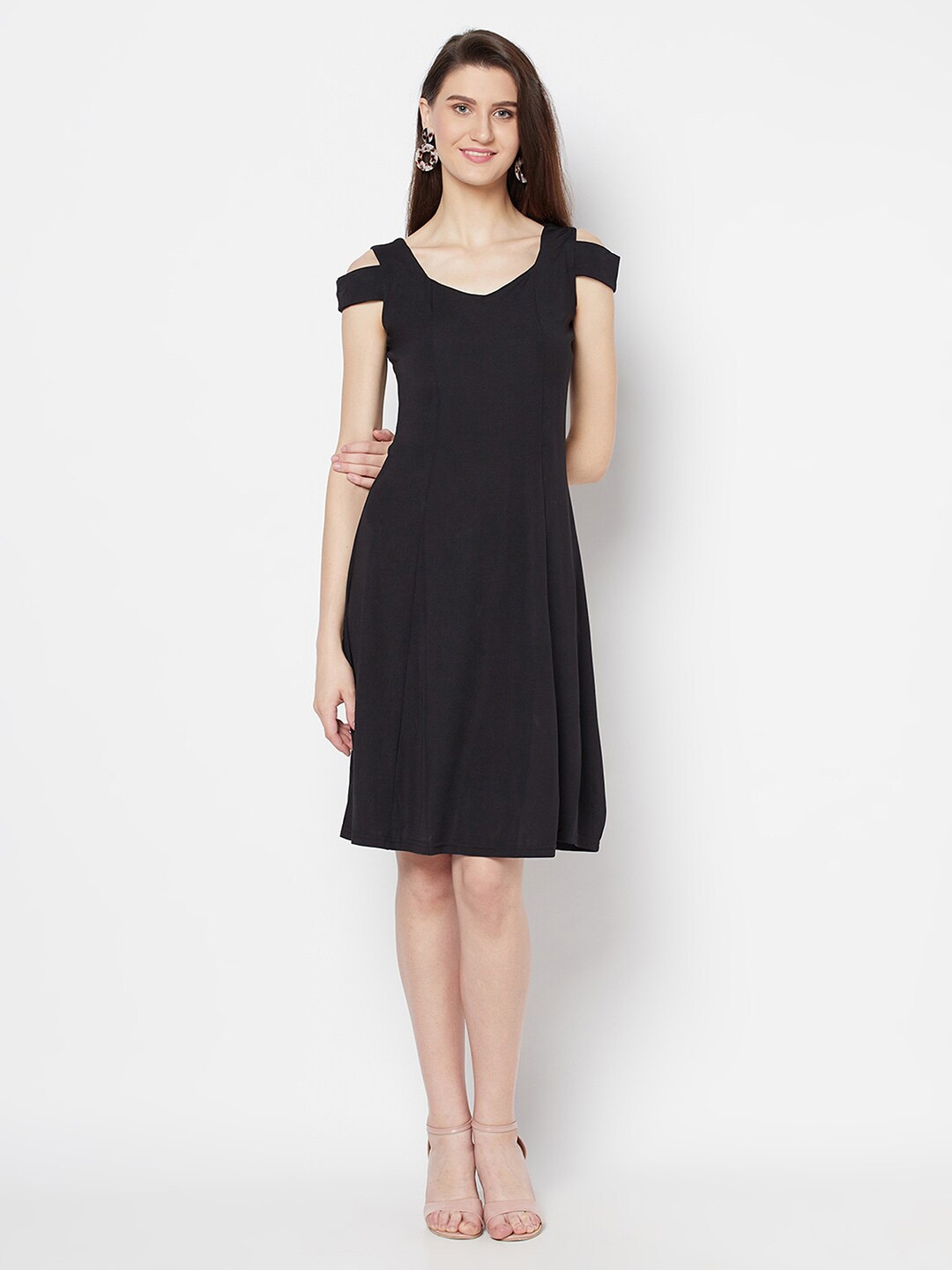

Purple State Dress, Black