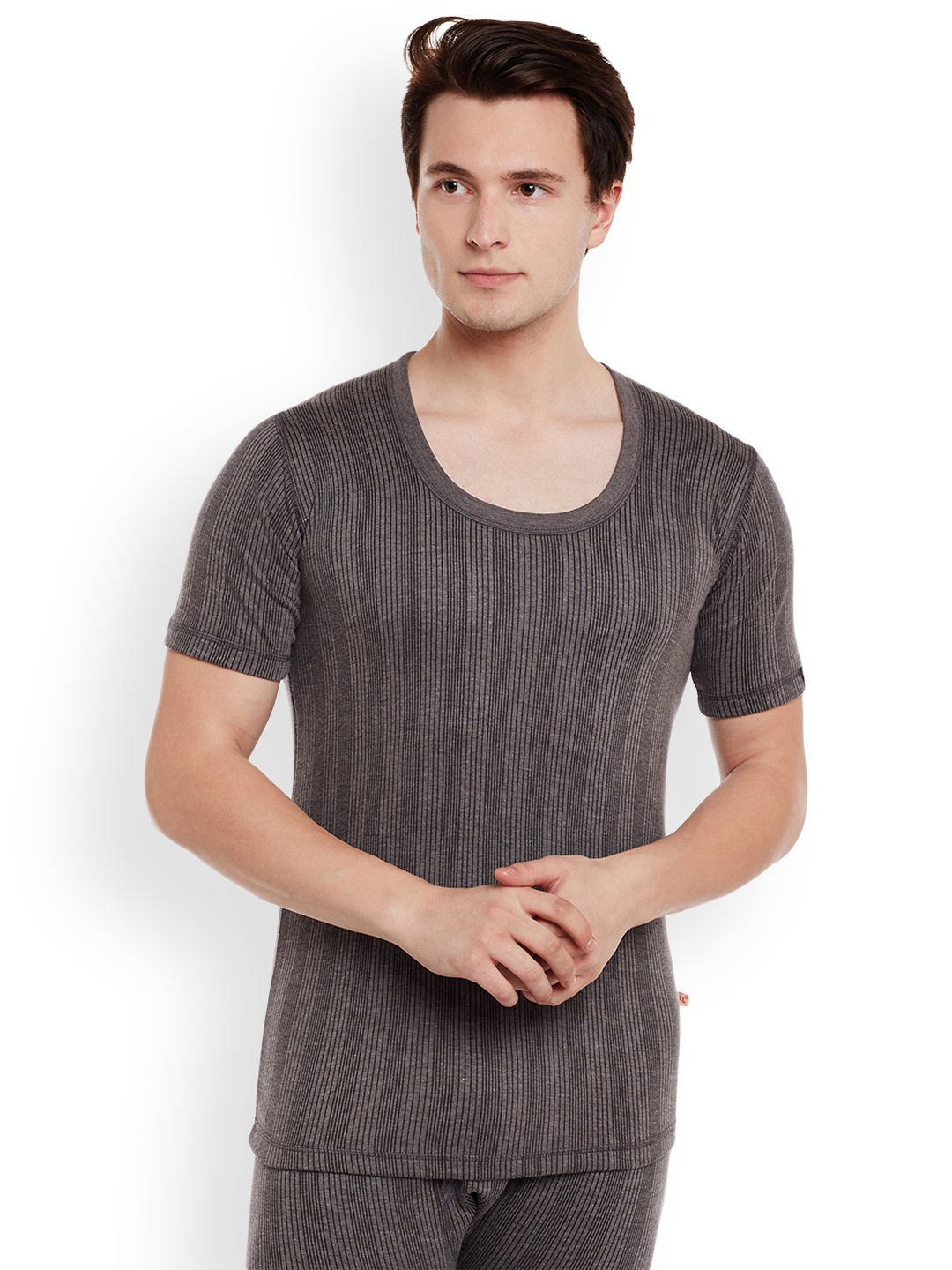 

VIMAL Taupe Thermal T-shirt