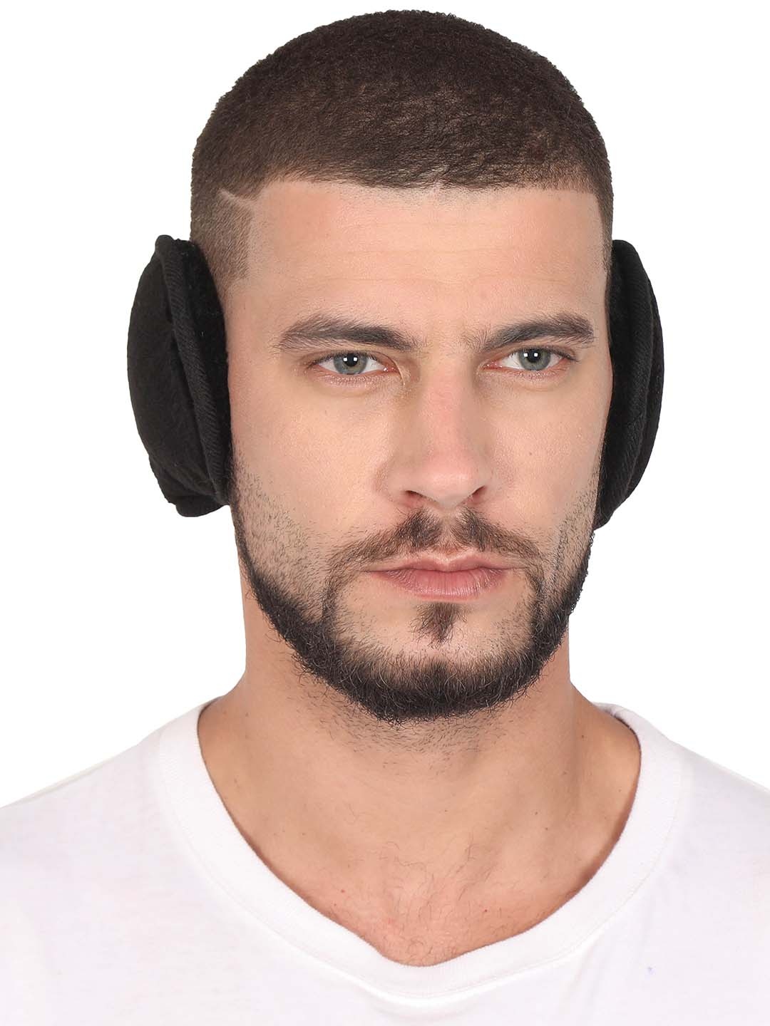 

FabSeasons Pack of 2 Fur Ear Muffs, Black