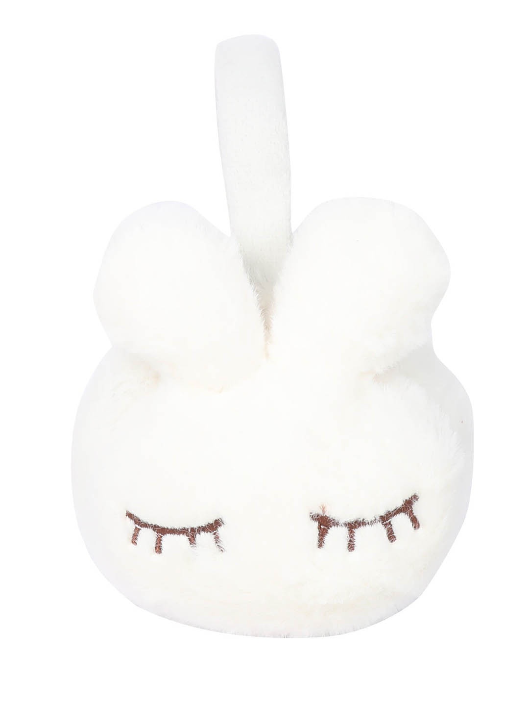 

FabSeasons Fur Ear Muffs, White