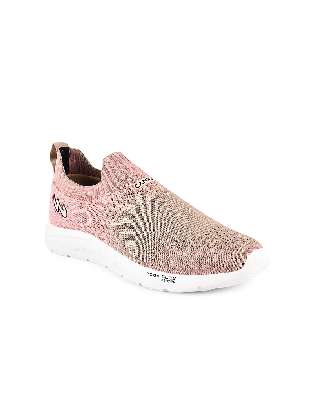 

Campus Women Mesh Walking Sports Shoes, Beige