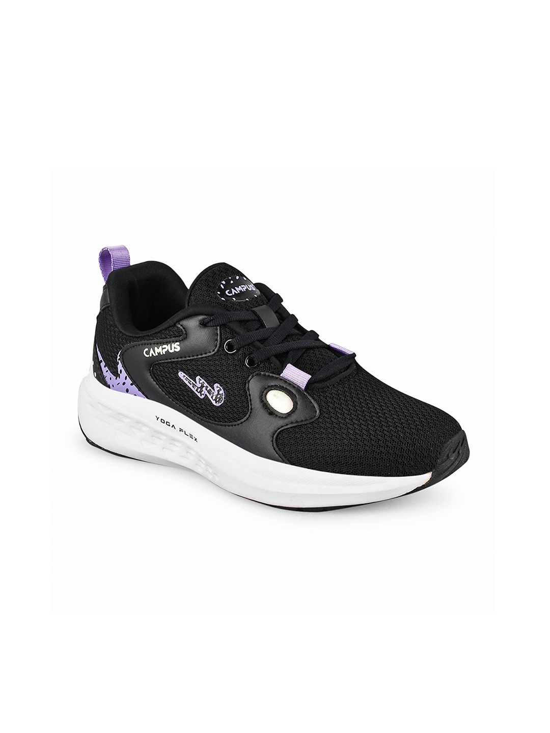 

Campus CAMP-GLITTER Women Lace-Up Sports Shoes, Black