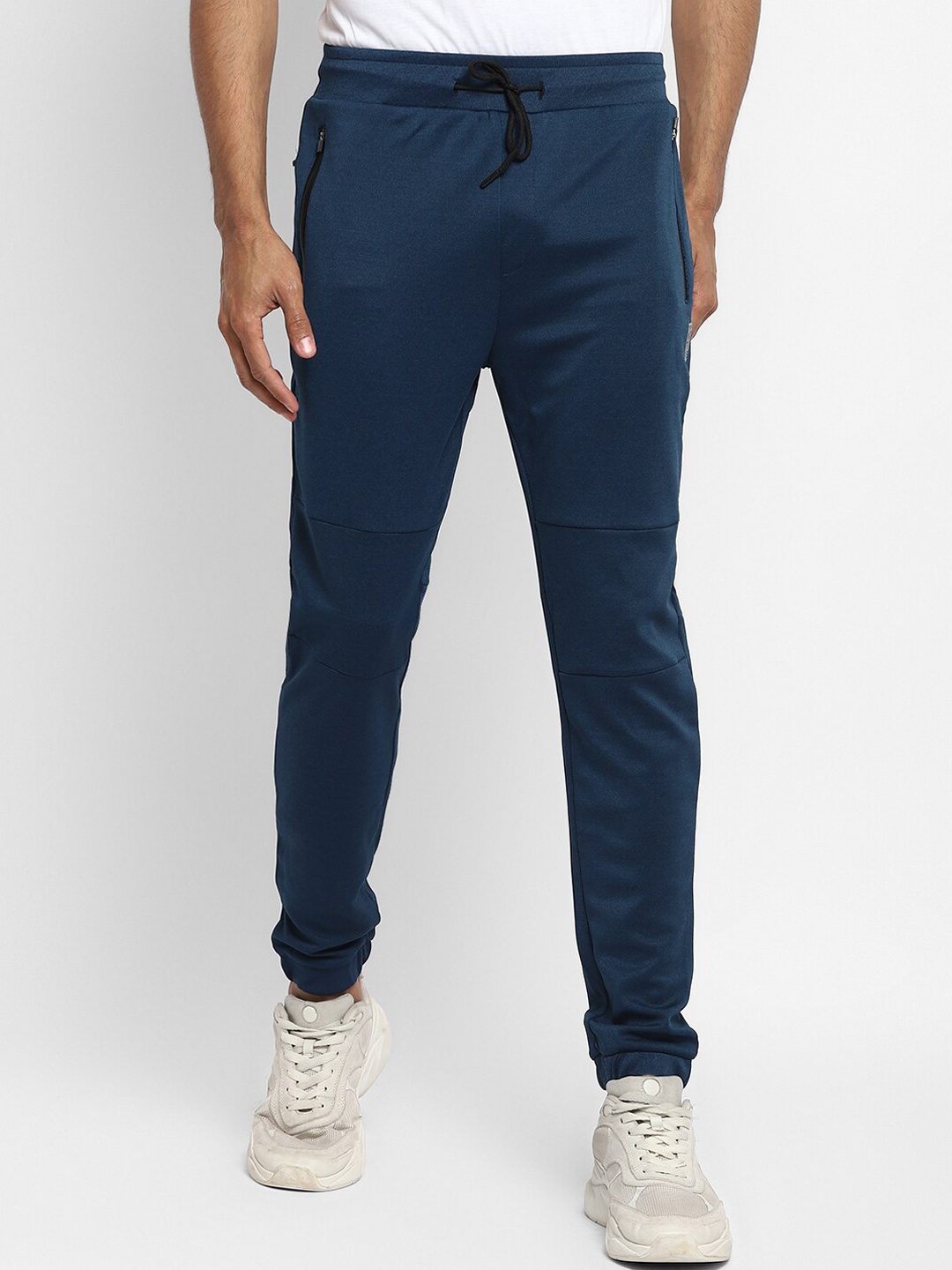 

Turtle Men Mid-Rise Regular Fit Joggers, Blue