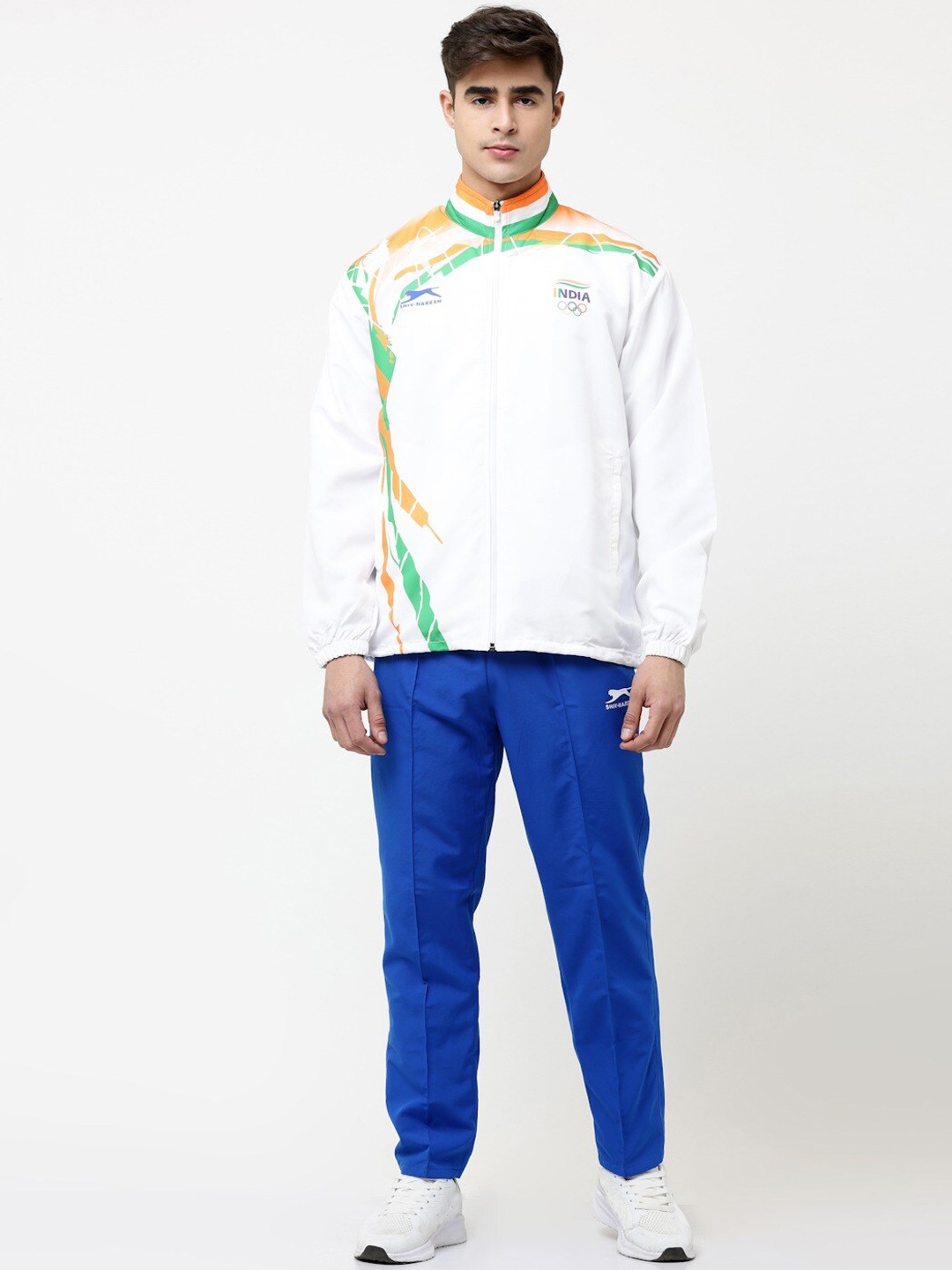 

Shiv Naresh Men Printed Tracksuits, White