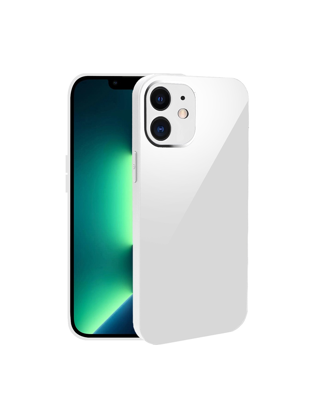 

Karwan Design Apple iPhone 11 Clear Phone Back Cover, White