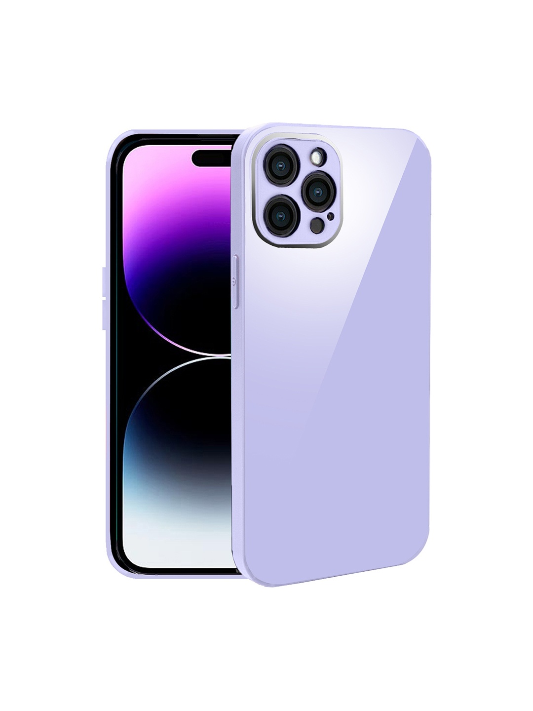 

Karwan iPhone 14 Pro Shock Proof Phone Back Cover, Purple