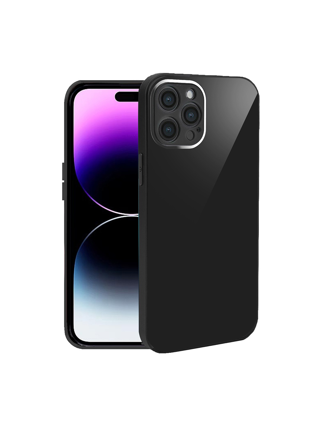 

Karwan Shock Proof iPhone 14 Pro Back Cover, Black