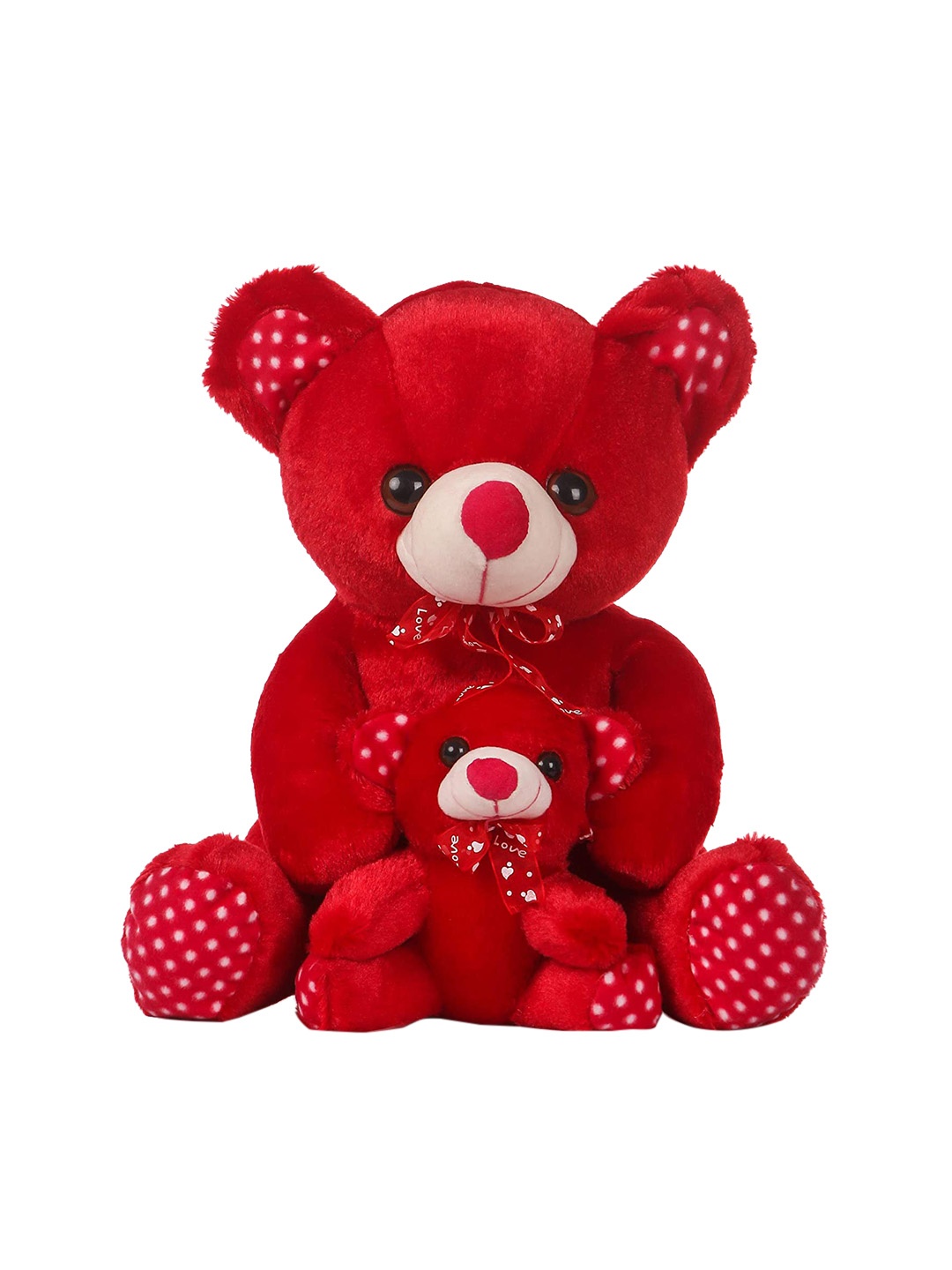 

Frantic Stuffed Teddy Bear Soft Toy, Red