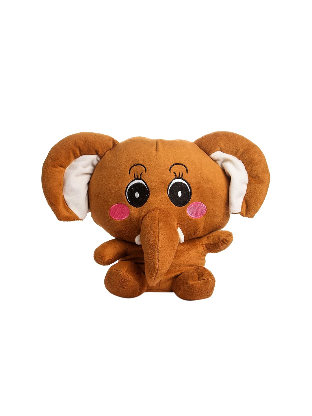 

Frantic Elephant Stuffed Huggable Soft Toy, Brown