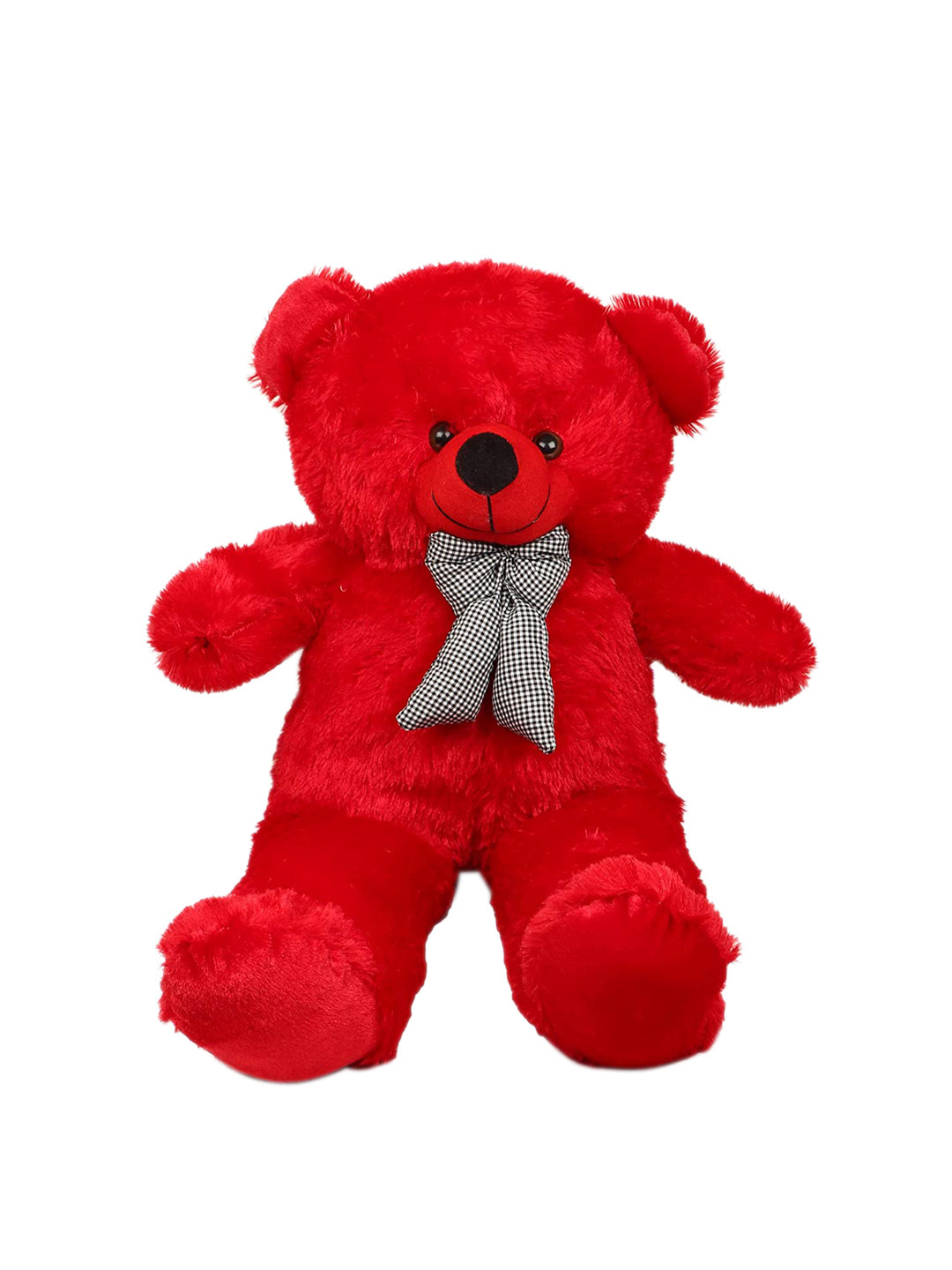 

Frantic Red Teddy Bear Stuffed Huggable Soft Toy