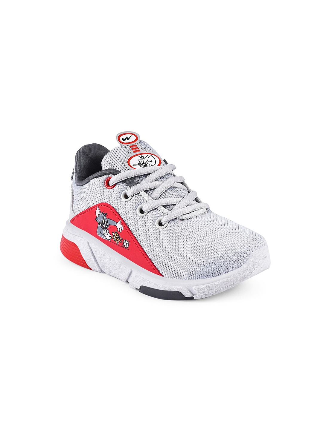 

Campus Kids Mesh Running Shoes, Grey