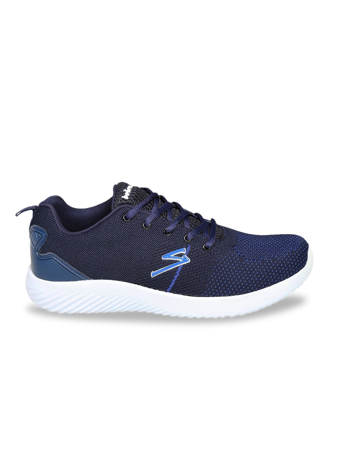 

UNPAR Men Mesh Running Non-Marking Shoes, Navy blue