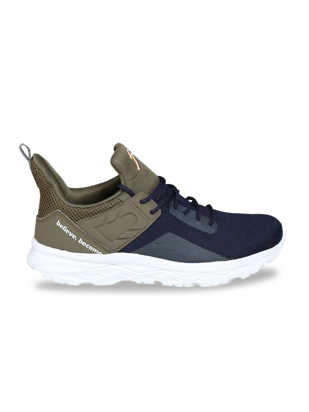 

UNPAR Men Mesh Running Non-Marking Sports Shoes, Navy blue