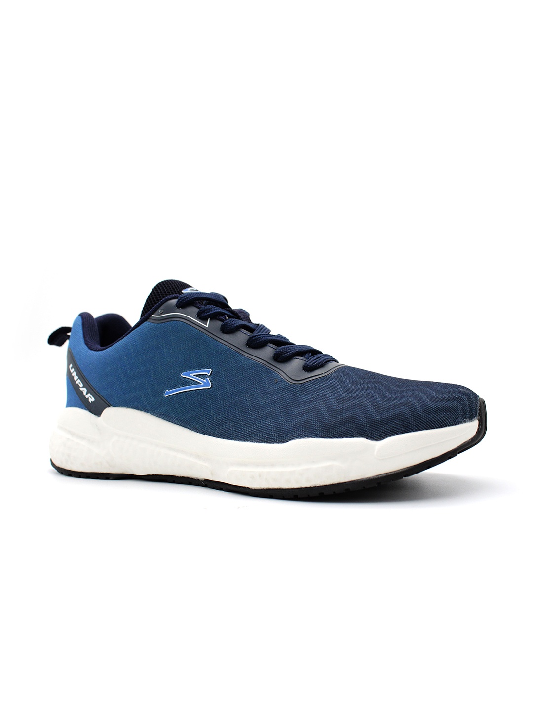 

UNPAR Men Carlos Lightweight & Snug Fit Running Shoes, Navy blue