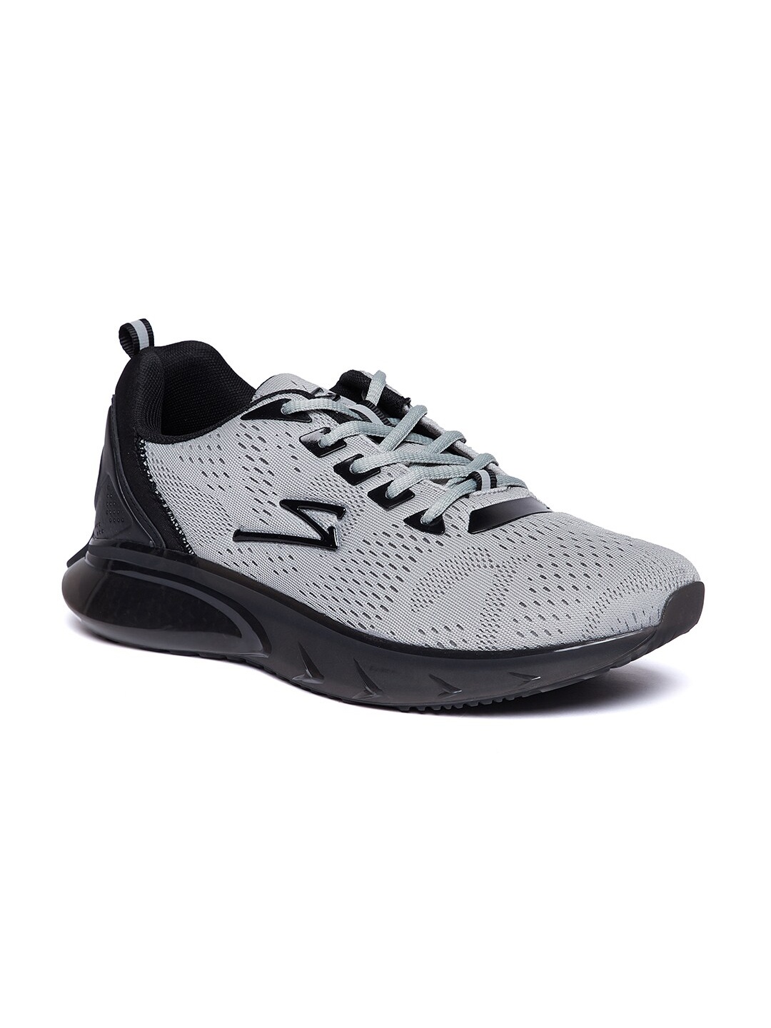 

UNPAR Men Mesh Running Non-Marking Shoes, Grey