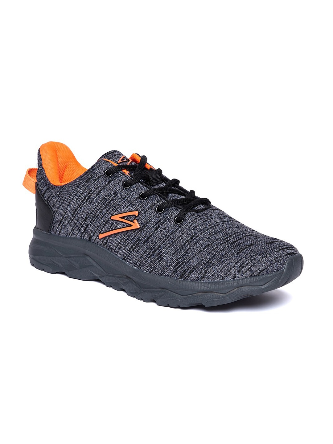 

UNPAR Men Mesh Running Non-Marking Shoes, Grey