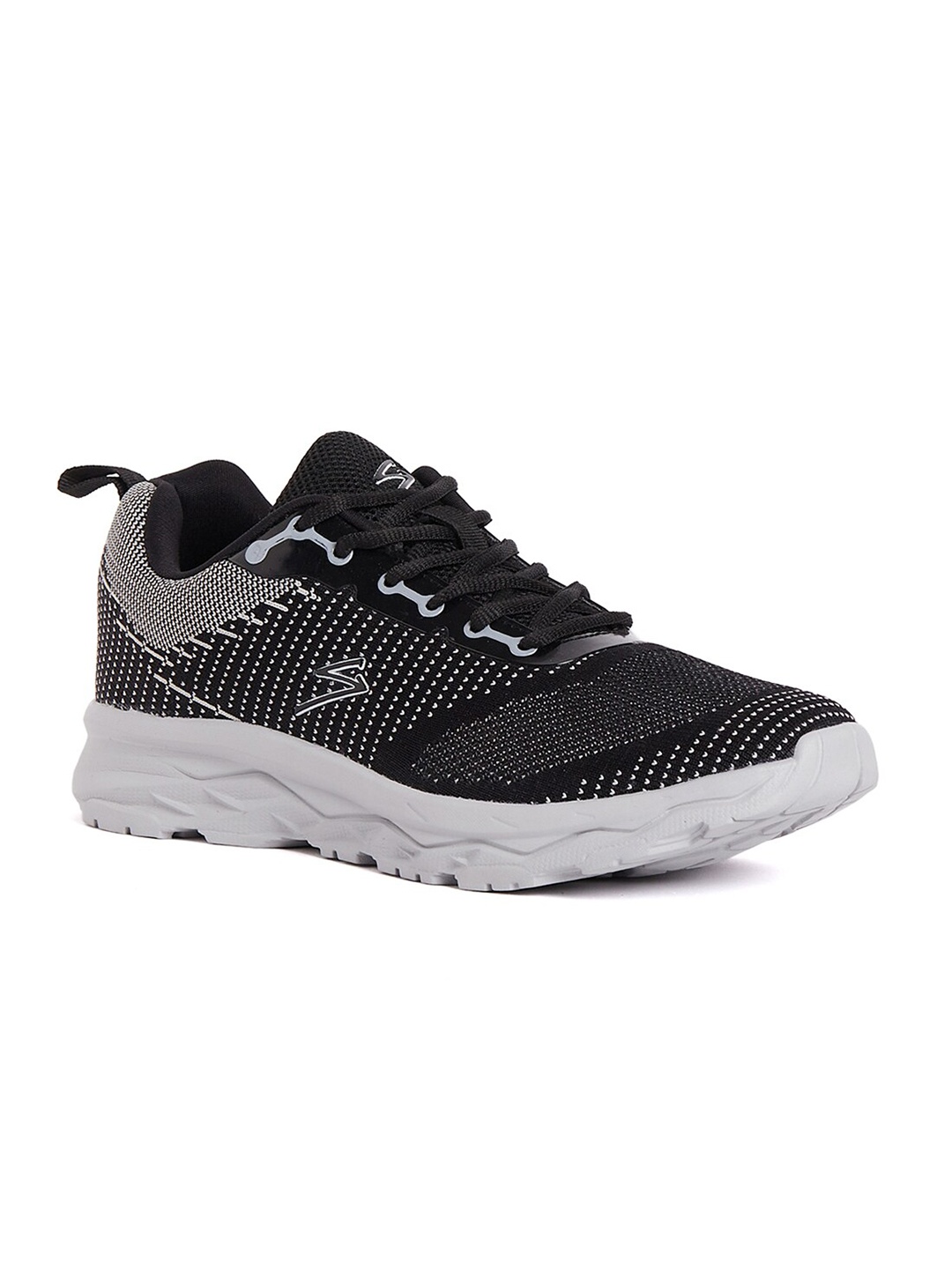 

UNPAR Men Mavrick Lightweight & Snug Fit Running Shoes, Black