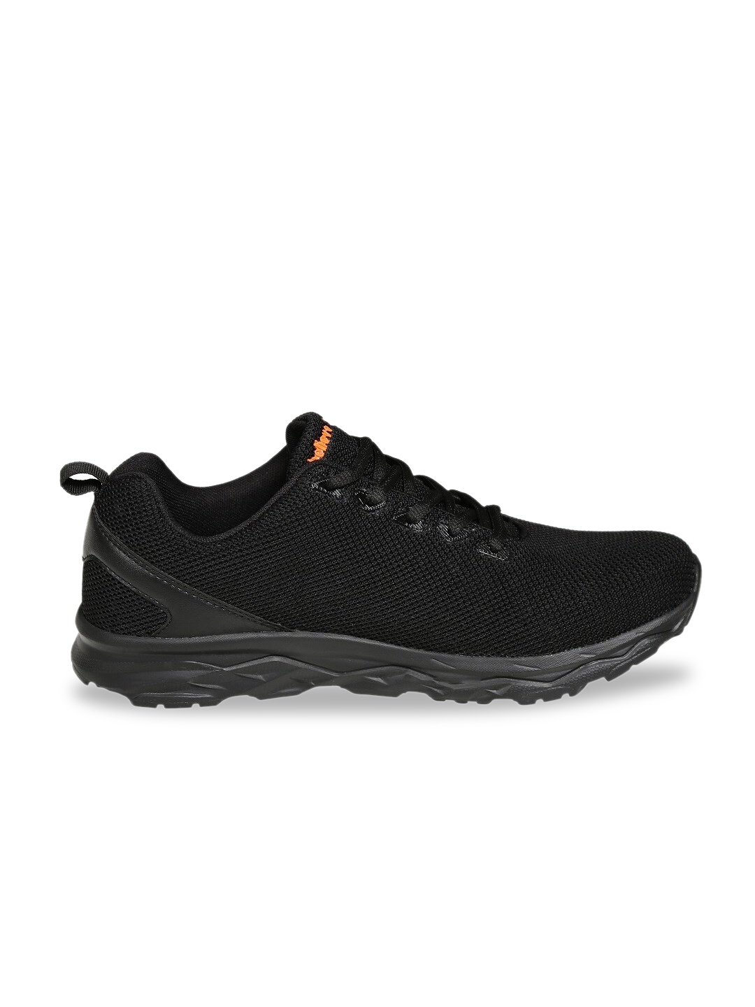

UNPAR Men Mesh Running Non-Marking Shoes, Black