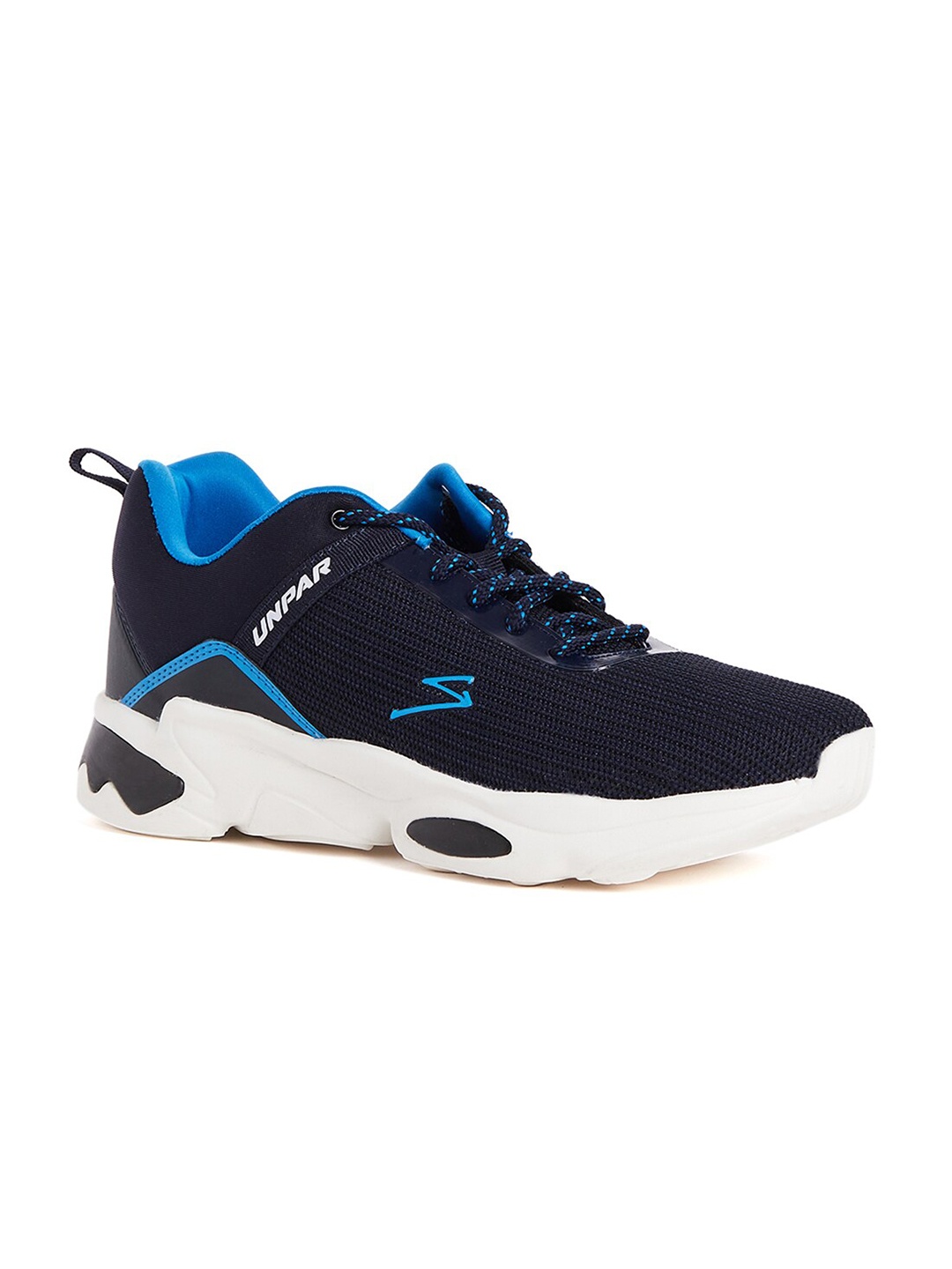 

UNPAR Men Thunder Lightweight & Snug Fit Running Shoes, Navy blue