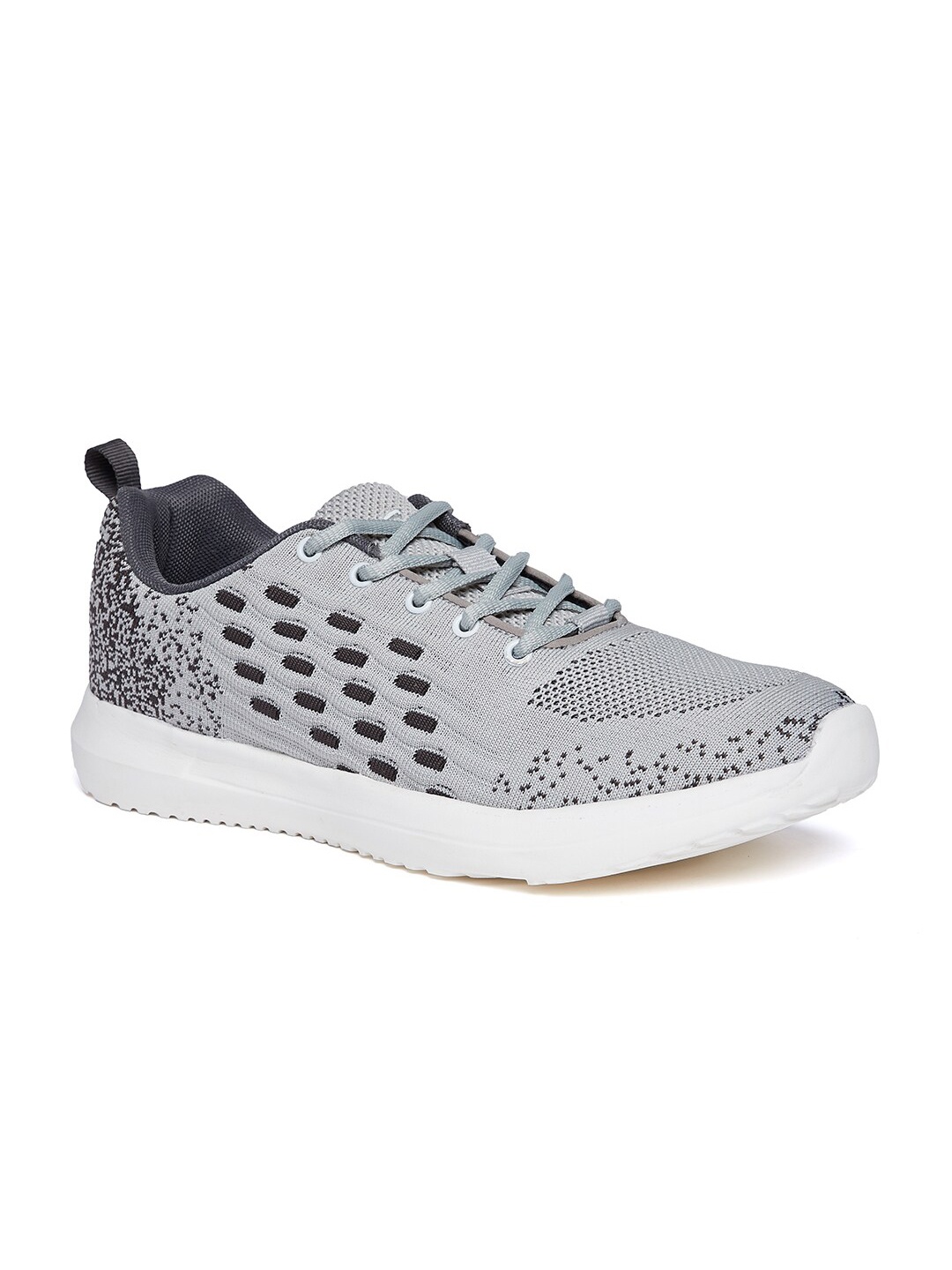 

UNPAR Men Mesh Running Non-Marking Shoes, Grey