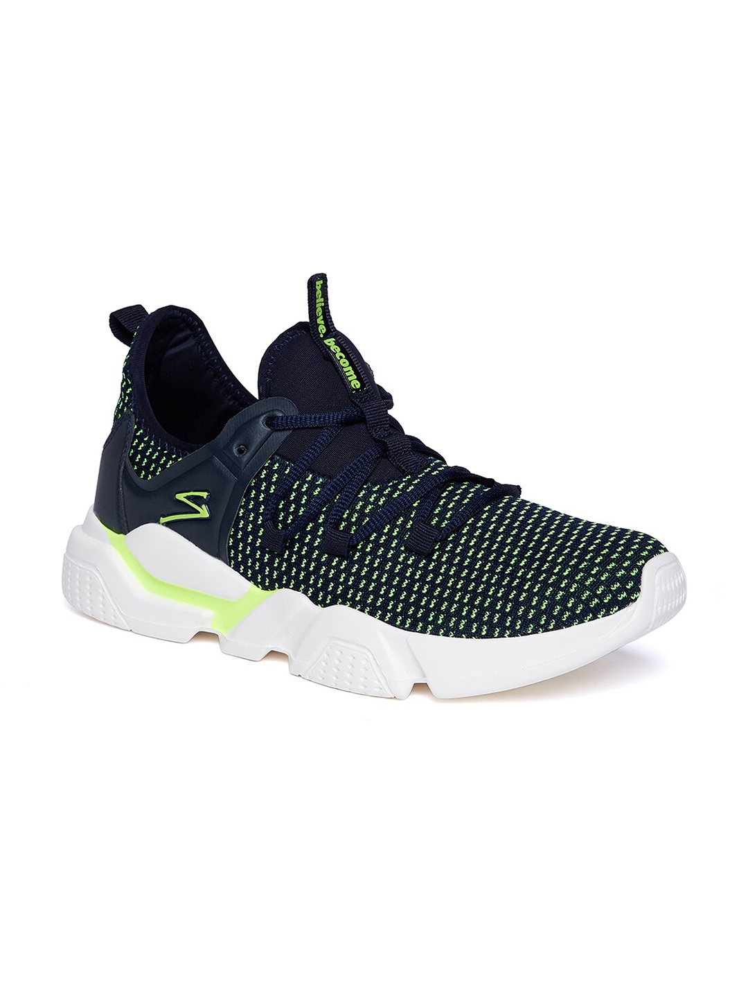 

UNPAR Men Mesh Running Non-Marking Shoes, Navy blue