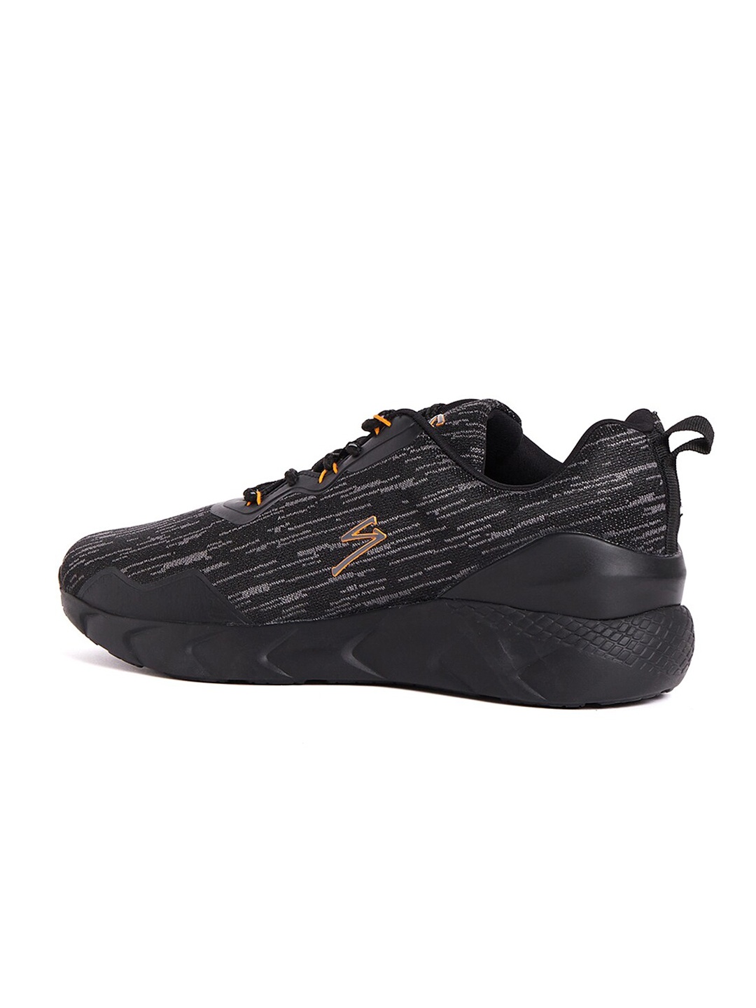 

UNPAR Men Roar Lightweight & Snug Fit Running Shoes, Black