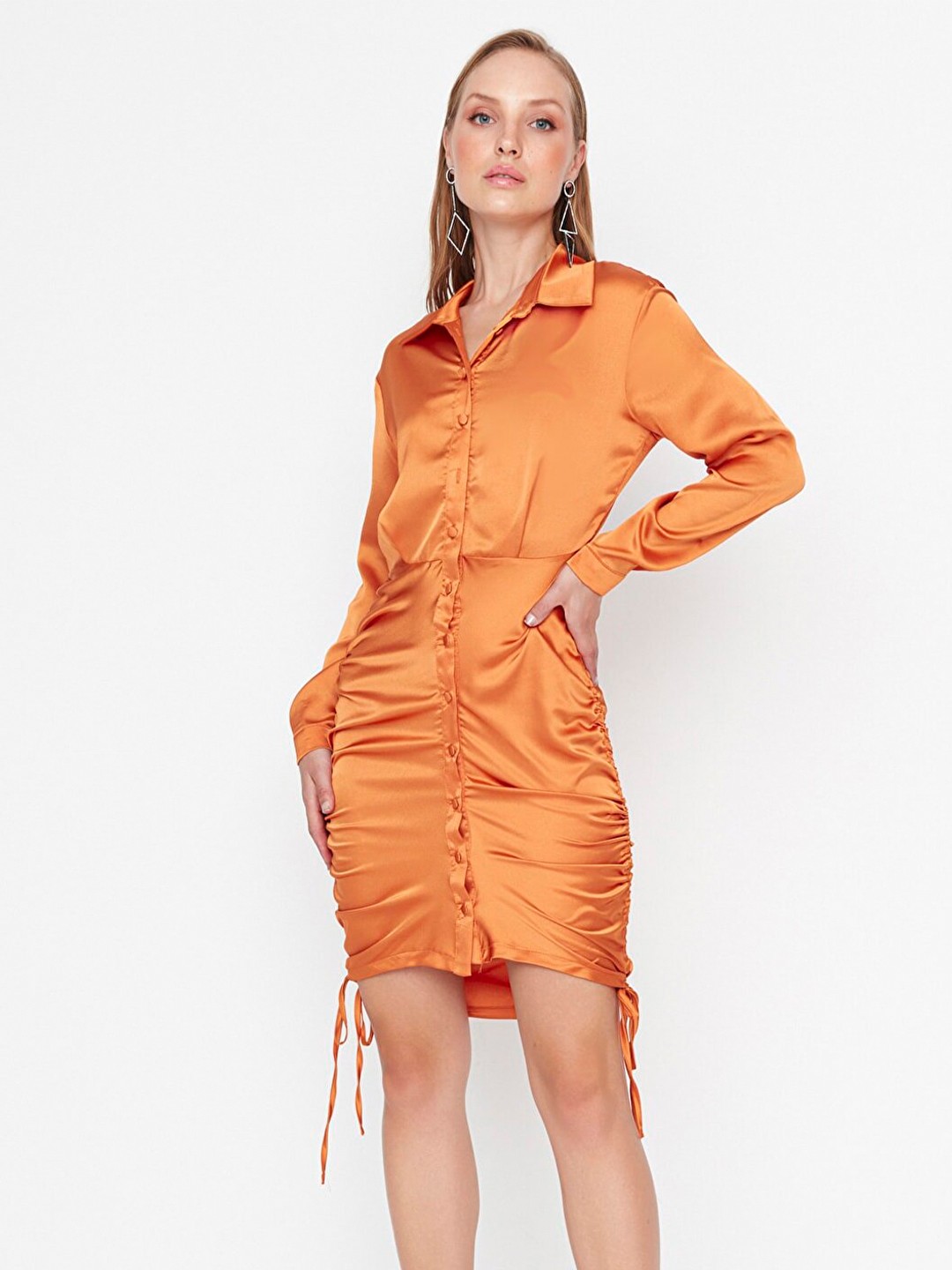 

Trendyol Shirt Dress, Orange