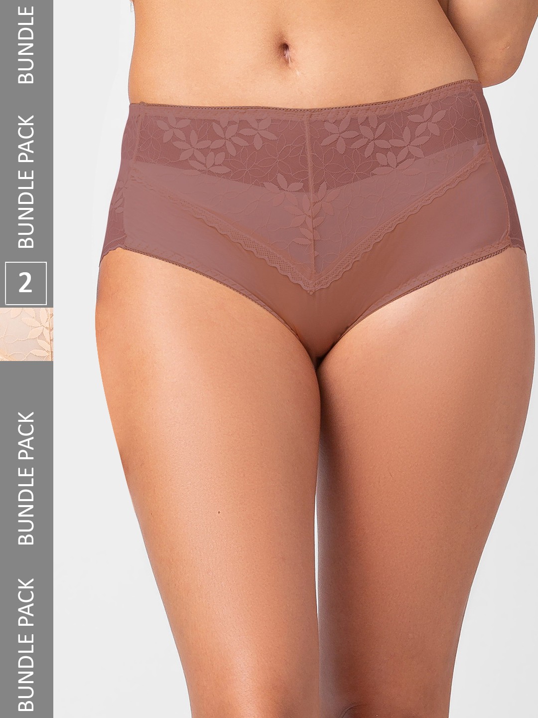 

FashionRack Women Pack Of 2 Assorted Hipster Briefs
