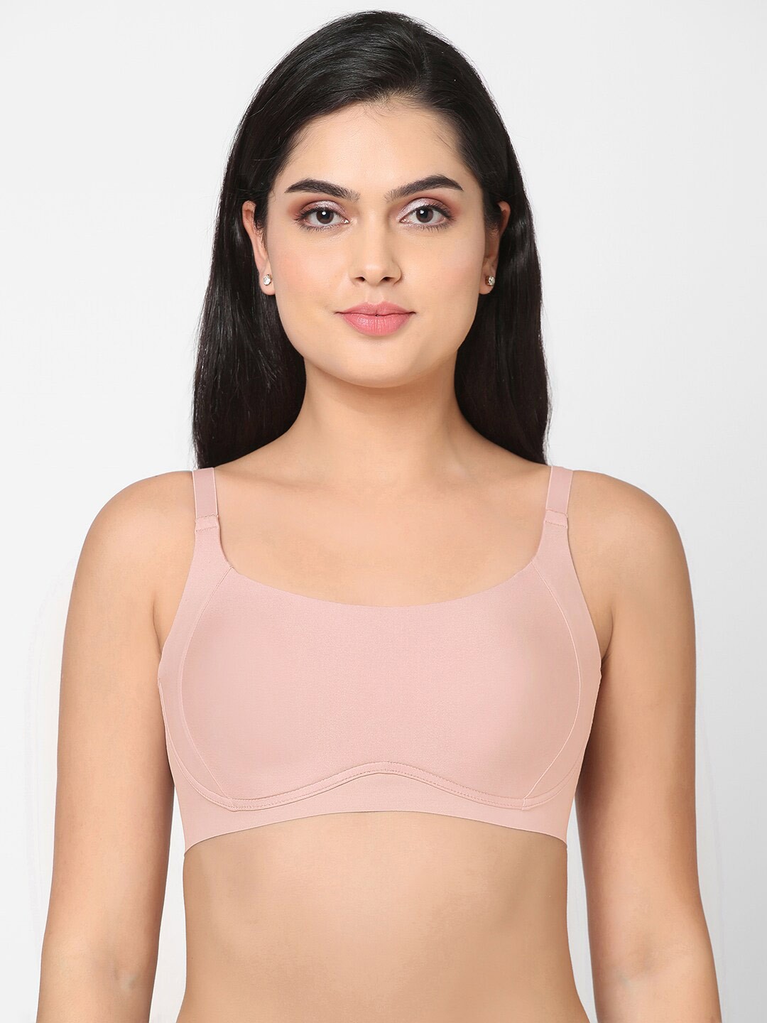 

Wacoal Lightly Padded Non-Wired T-shirt Bra, Pink