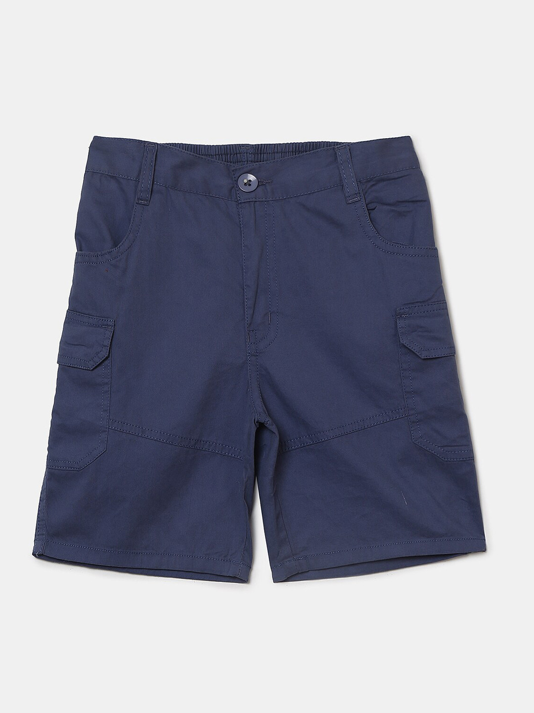 

V-Mart Boys Outdoor Cotton Cargo Shorts, Blue